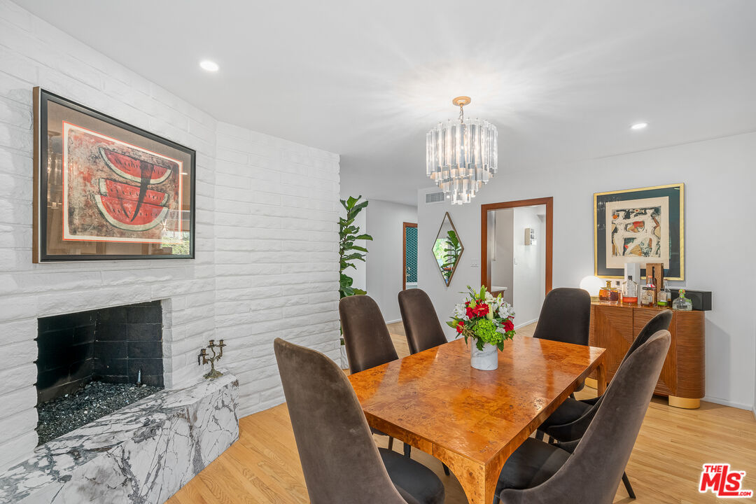1534 Belleau Road Glendale, CA 91206 - Photo 10 of 40 a view of a dining room with furniture window and wooden floor