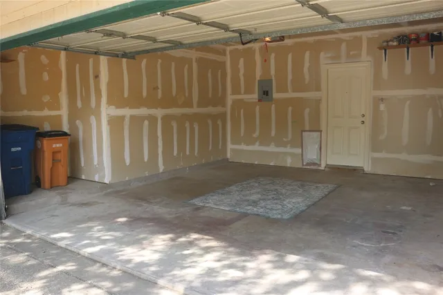 a view of front door