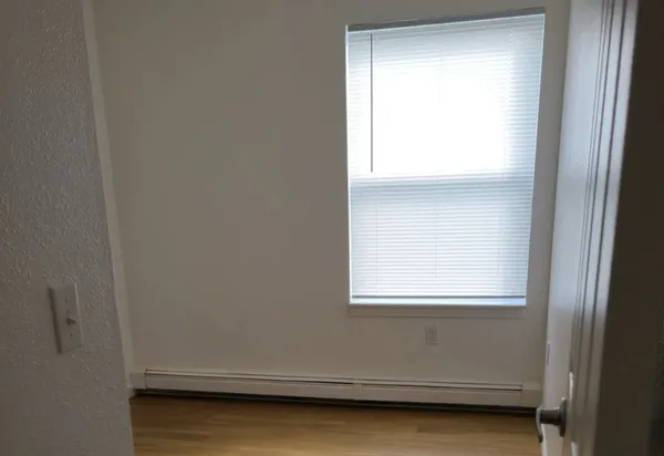 a view of room with closet area