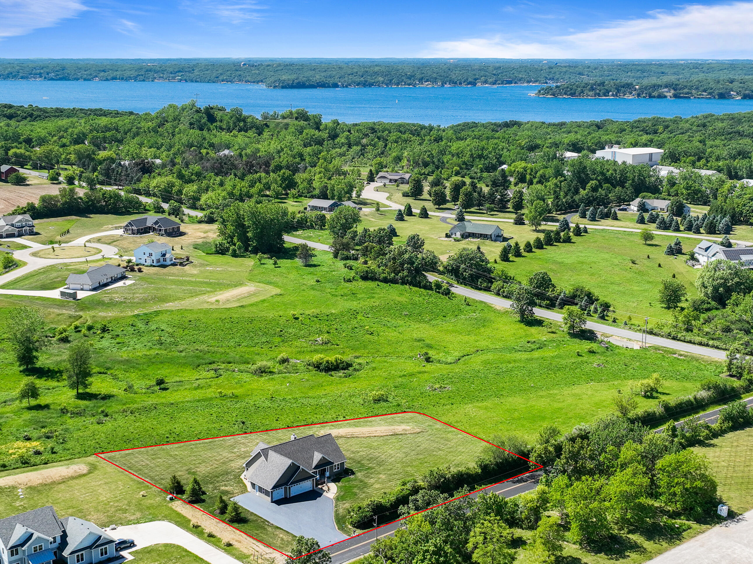 N1451 Maple Ridge Road Linn, WI 53147 - Photo 2 of 41 1.13 Beautiful Acres Close to Lake