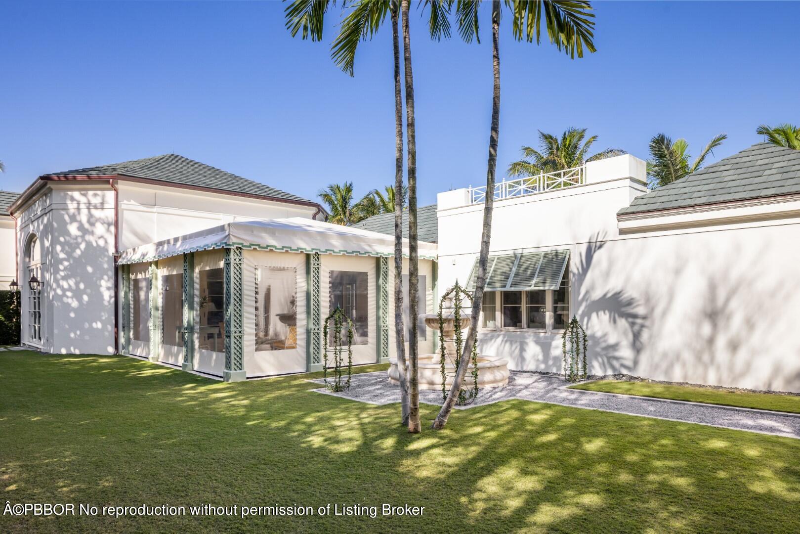 710 South County Road Palm Beach, FL 33480 - Photo 53 of 69 a view of a house with a swimming pool
