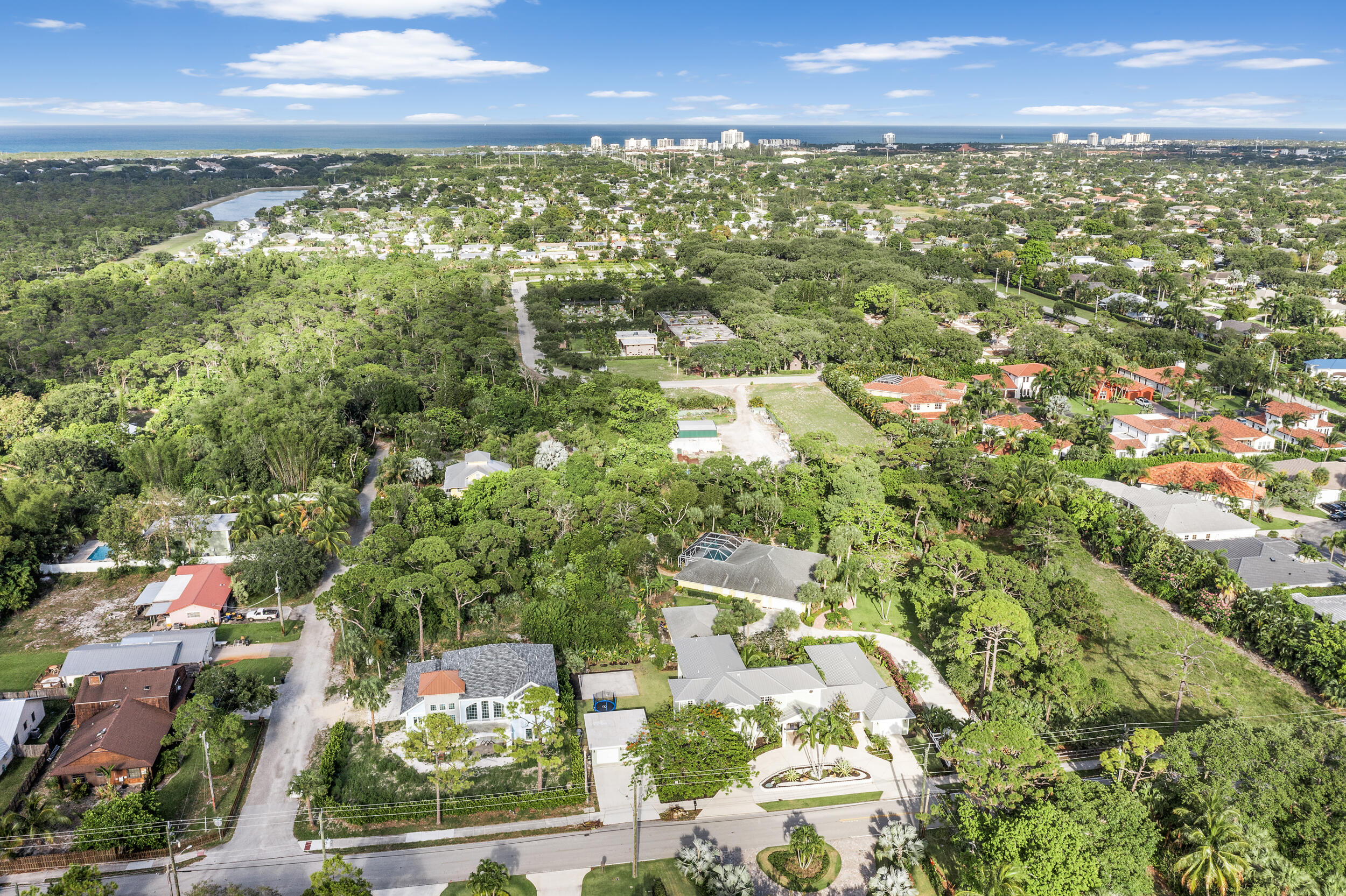 19067 Southeast County Line Road Jupiter, FL 33469 - Photo 82 of 93 Aerial Proximity to Ocean