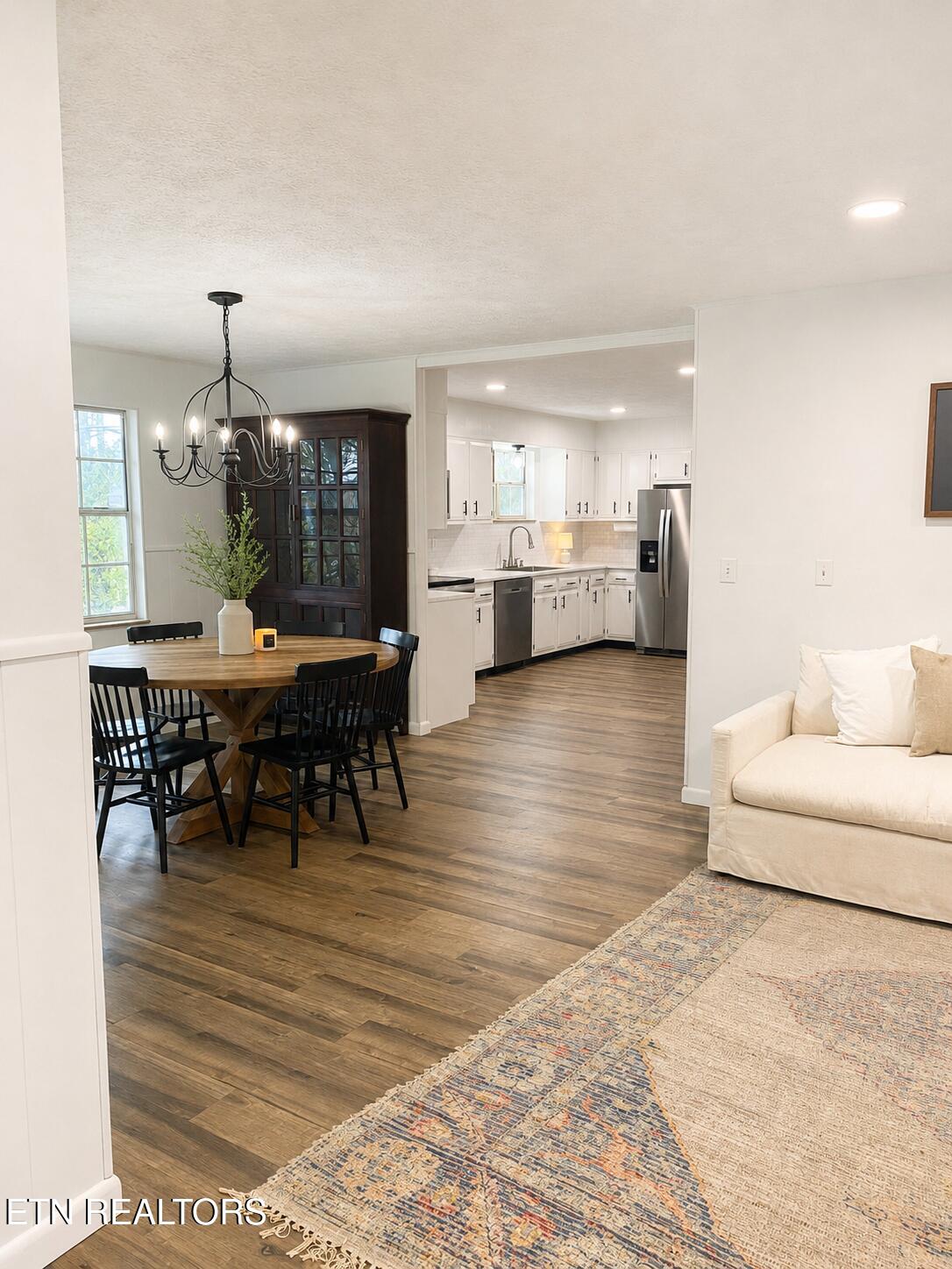 145 Wesley Harrogate, TN 37752 - Photo 10 of 13 Living Room View Kitchen