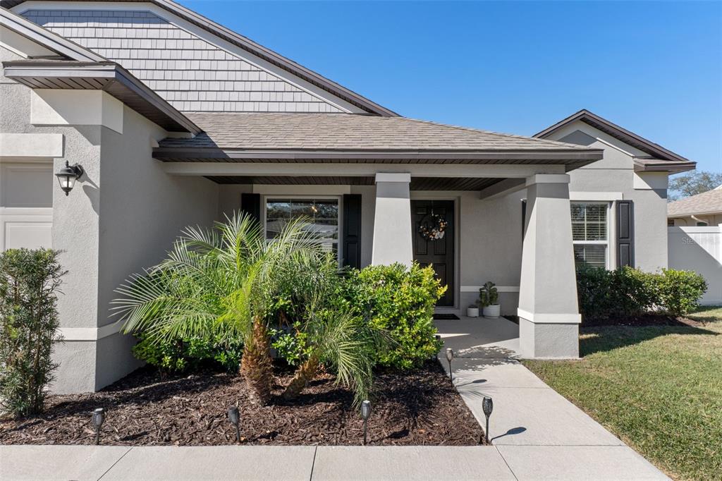 3313 Dorian Avenue Spring Hill, FL 34606 - Photo 10 of 57 a front view of a house with garden