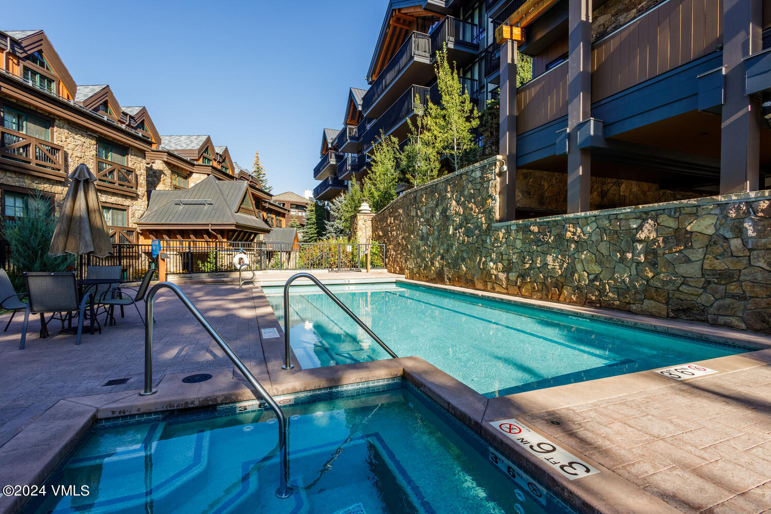 434 South Frontage Road East, Unit 402 Vail, CO 81657 - Photo 25 of 44 a view of outdoor space and deck