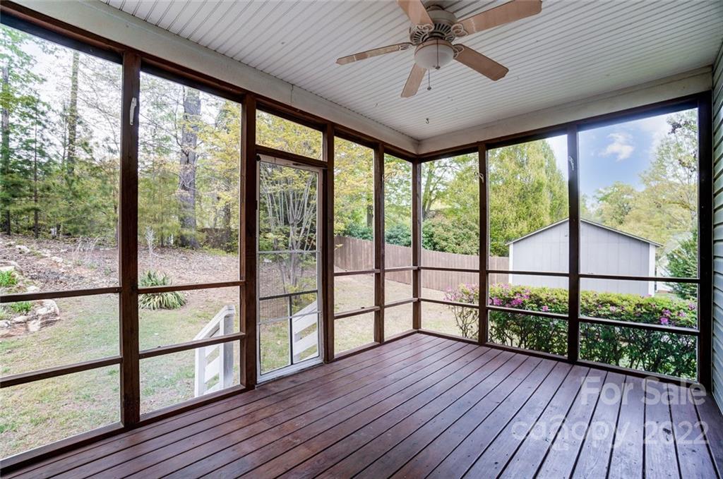 104 High Ridge Court West Mount Holly, NC 28120 - Photo 16 of 34 a view of a room with wooden floor and outdoor space