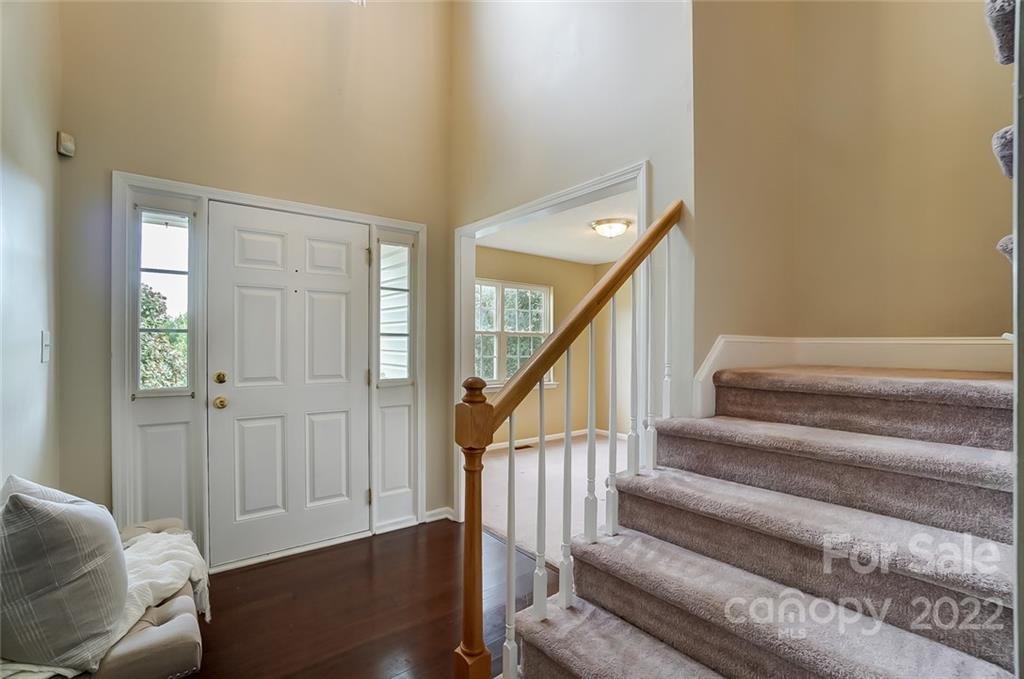 104 High Ridge Court West Mount Holly, NC 28120 - Photo 2 of 34 a view of entryway and hall with wooden floor