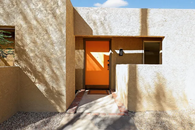 a view of wooden floor in an empty room