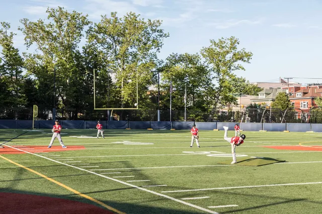 a view of a basket ball ground
