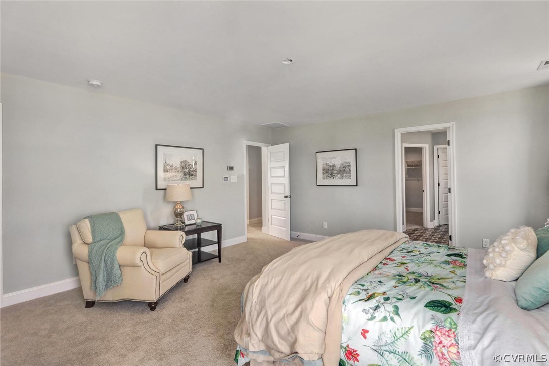 11831 Winterpock Road Chesterfield, VA 23838 - Photo 24 of 34 a bedroom with bed and a couch