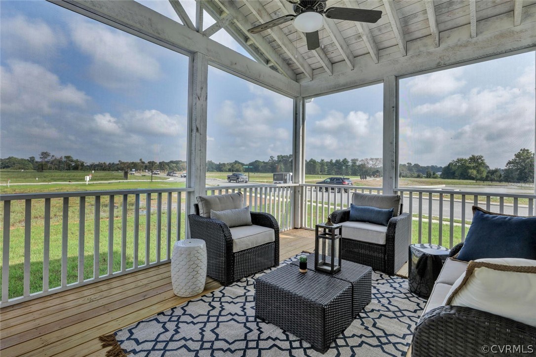 11831 Winterpock Road Chesterfield, VA 23838 - Photo 32 of 34 a view of a balcony with couch and chairs
