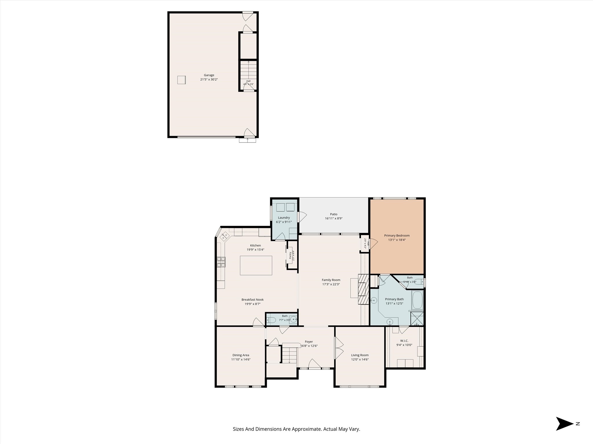 16707 Avenfield Road Tomball, TX 77377 - Photo 49 of 50 a picture of floor plan