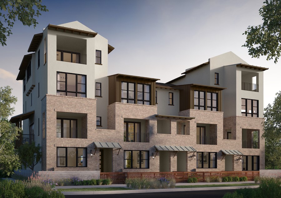 4312 Authentic Drive Austin, TX 78731 - Photo 1 of 1 a front view of residential houses