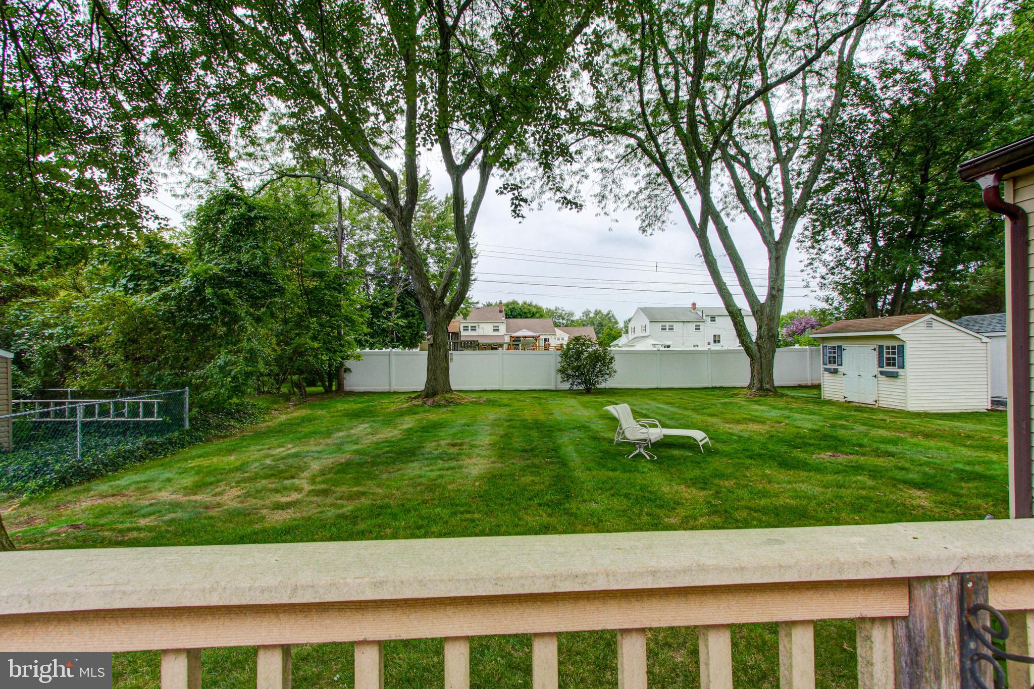 248 Hickory Road Warminster, PA 18974 - Photo 39 of 44 Backyard view from deck