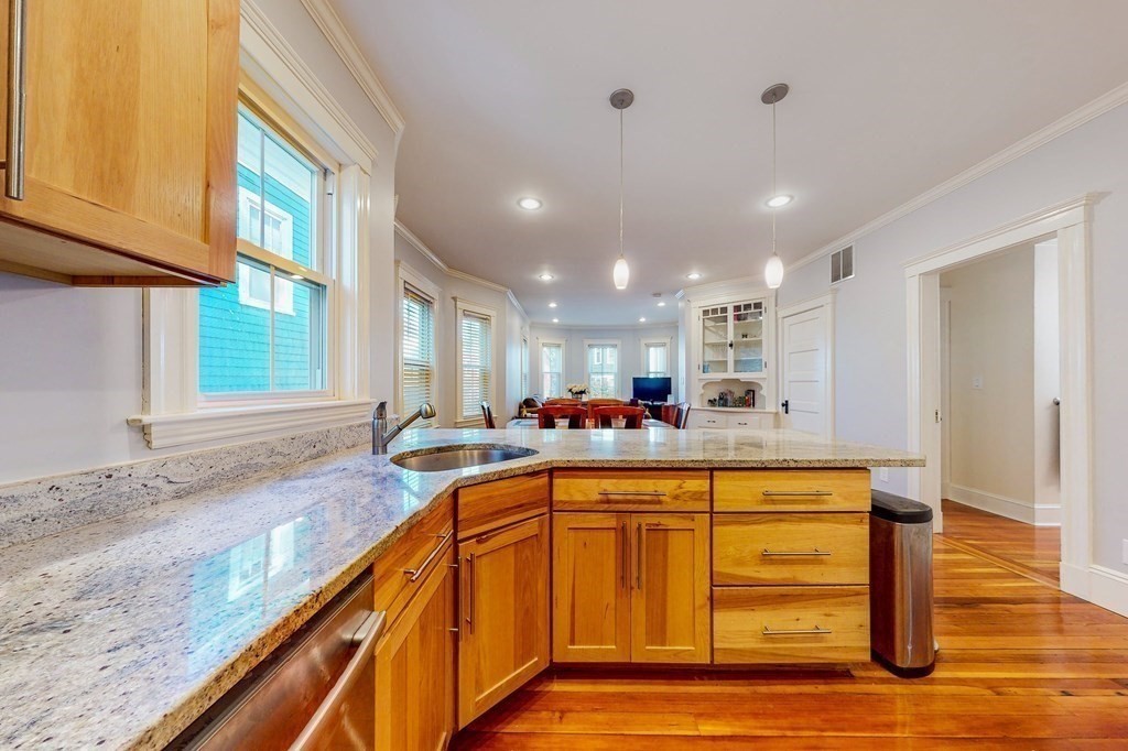 77 Montebello Road, Unit 2 Boston, MA 02130 - Photo 9 of 24 a view of a kitchen counter top space and a sink