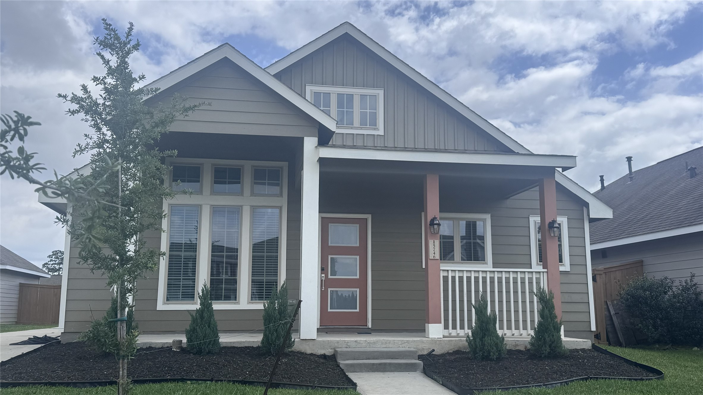 15746 Harding Bend Drive Humble, TX 77346 - Photo 1 of 18 a front view of a house with a yard