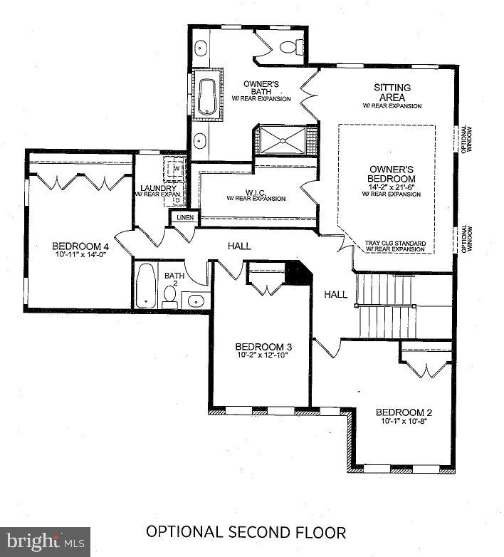 23578 Prosperity Ridge Place Brambleton, VA 20148 - Photo 41 of 42 Bedroom Lvl Floorplan