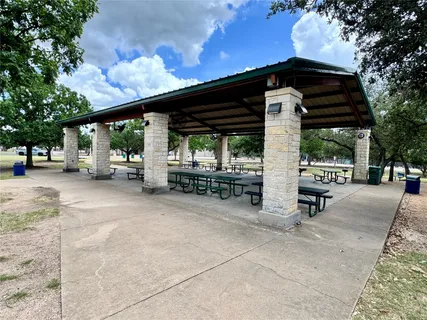 a view of outdoor space with seating