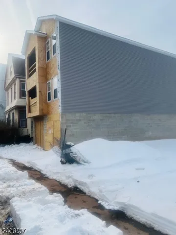 a car parked on the side of a street