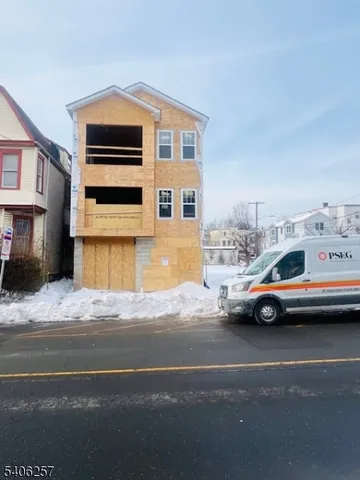 a car parked on the side of a street