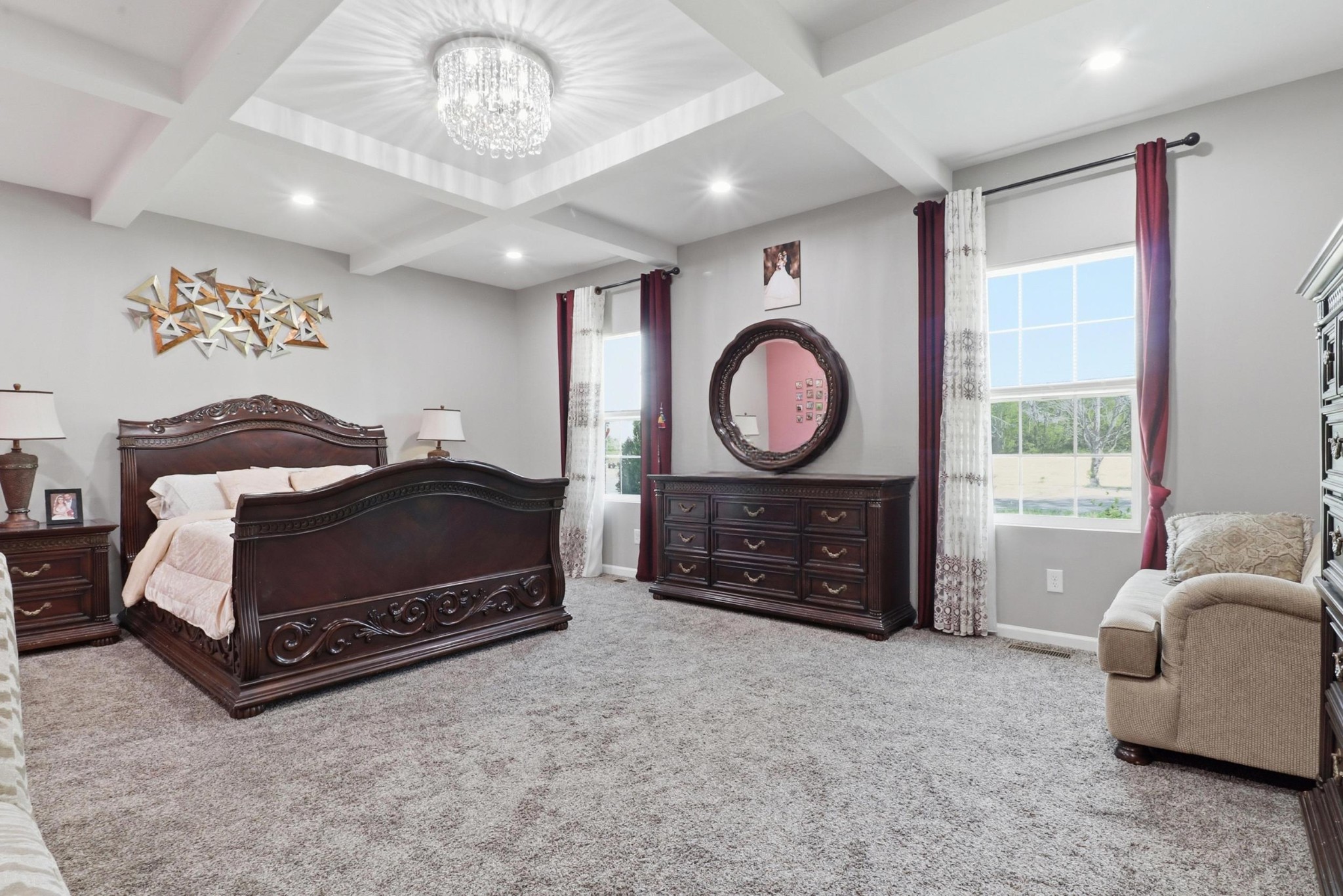 126 Savannah Ridge Murfreesboro, TN 37127 - Photo 20 of 50 a living room with furniture a couch and a large window