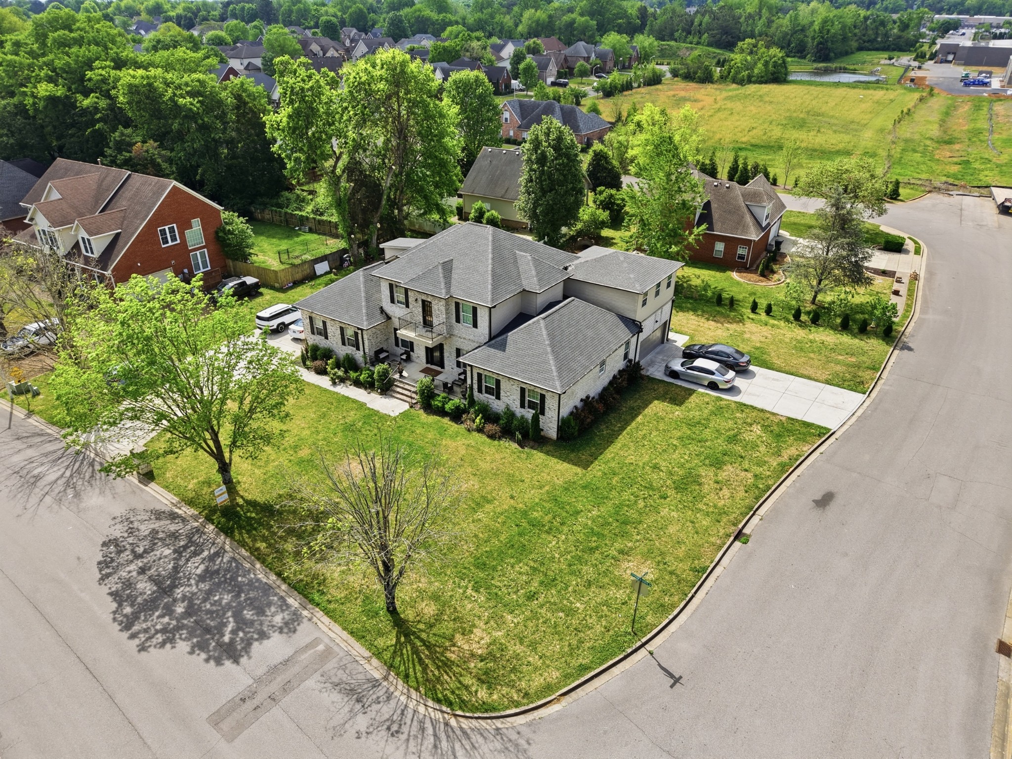 126 Savannah Ridge Murfreesboro, TN 37127 - Photo 45 of 50 an aerial view of a house having yard