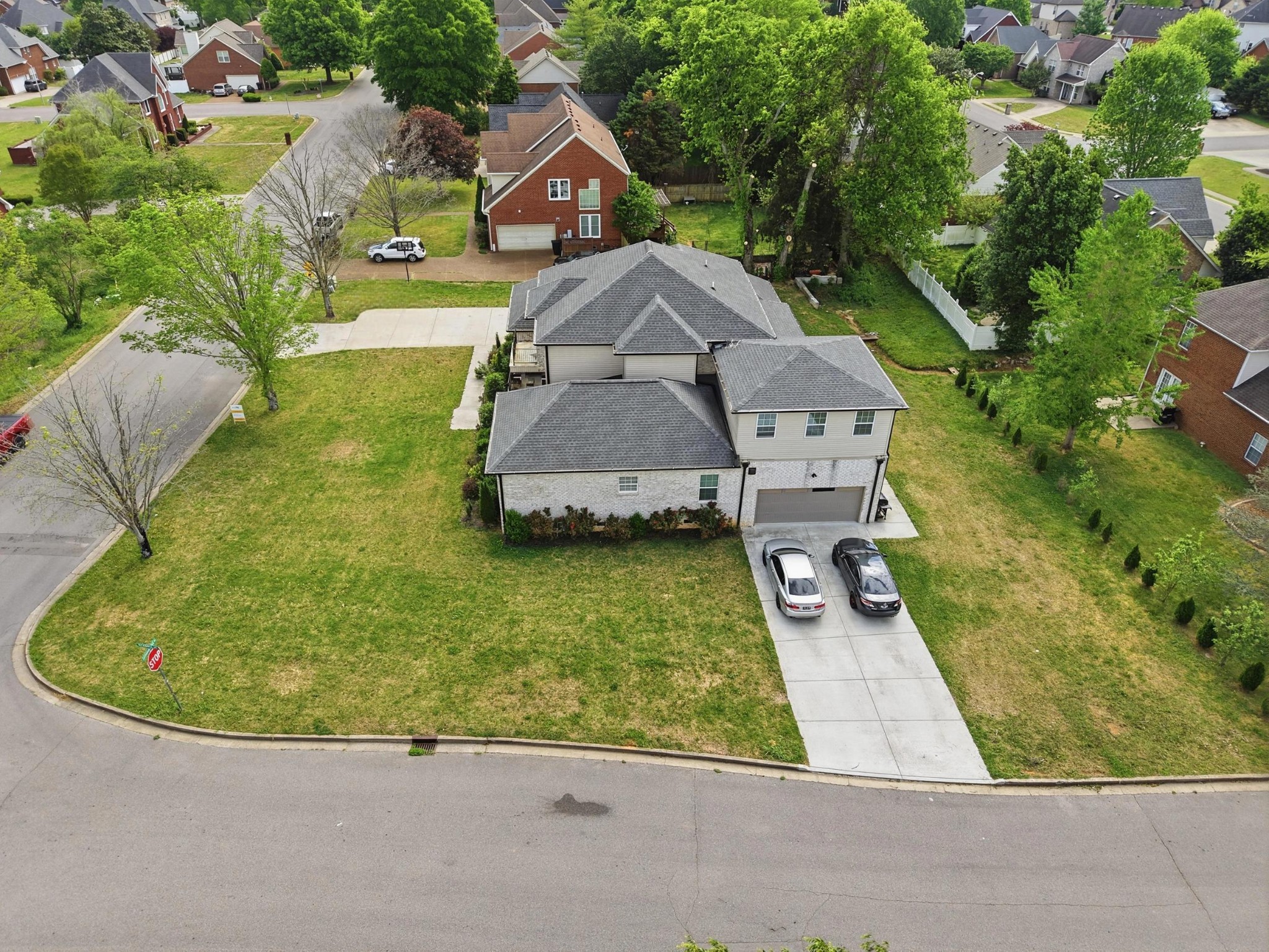 126 Savannah Ridge Murfreesboro, TN 37127 - Photo 46 of 50 an aerial view of a house with swimming pool