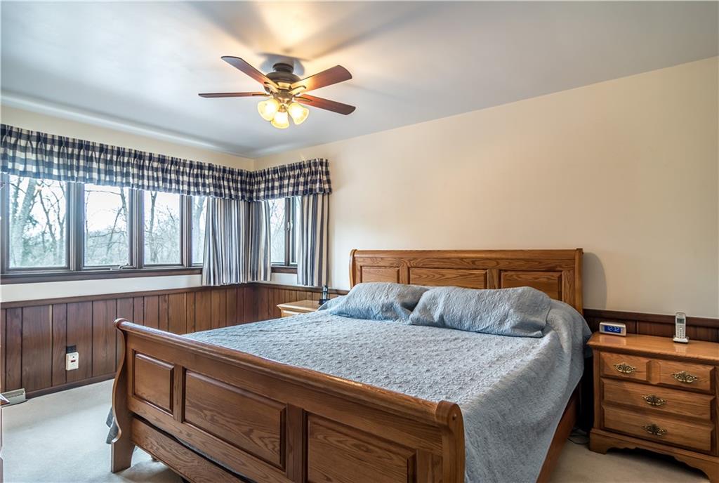 125 Sunset Drive Canonsburg, PA 15317 - Photo 15 of 25 a bedroom with a bed and window