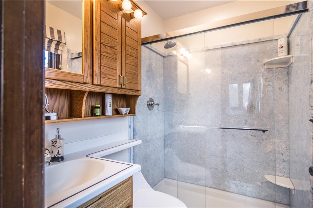 125 Sunset Drive Canonsburg, PA 15317 - Photo 16 of 25 a bathroom with a shower and a sink