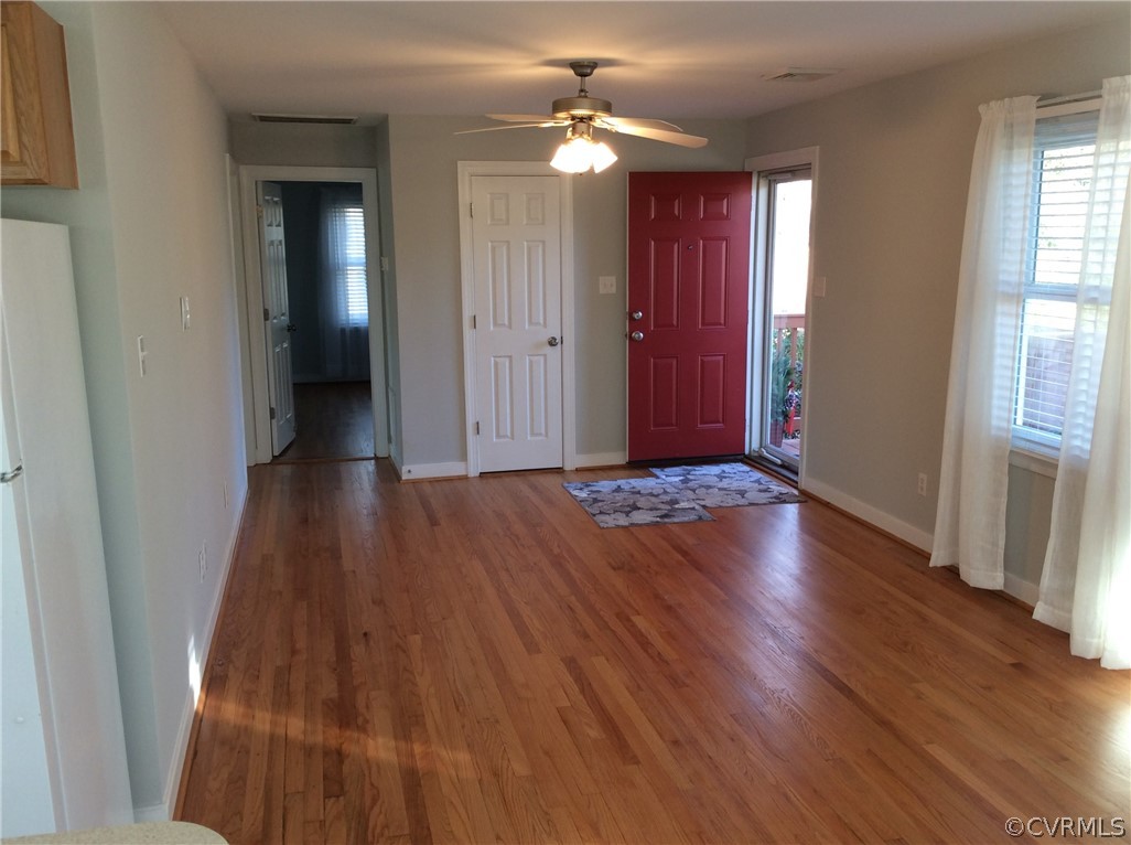 700 Courthouse Road North Chesterfield, VA 23236 - Photo 12 of 47 wooden floor in an empty room with a window
