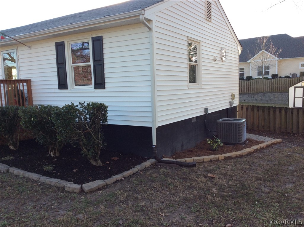 700 Courthouse Road North Chesterfield, VA 23236 - Photo 26 of 47 a view of a house with backyard and garden