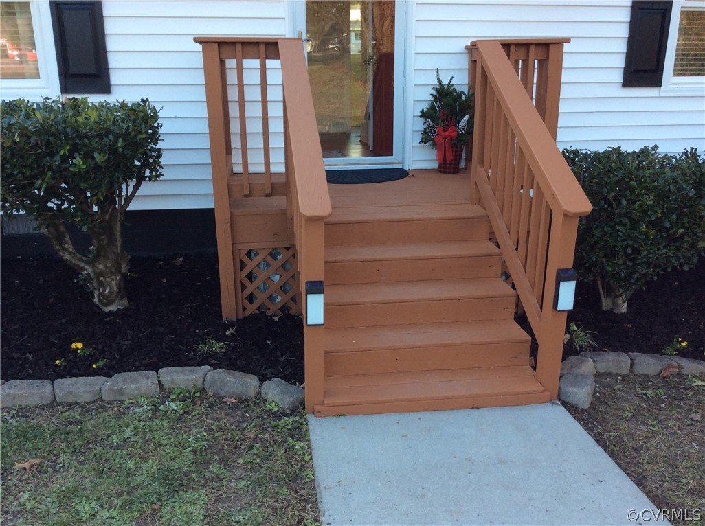 700 Courthouse Road North Chesterfield, VA 23236 - Photo 36 of 47 a view of stairs and yard
