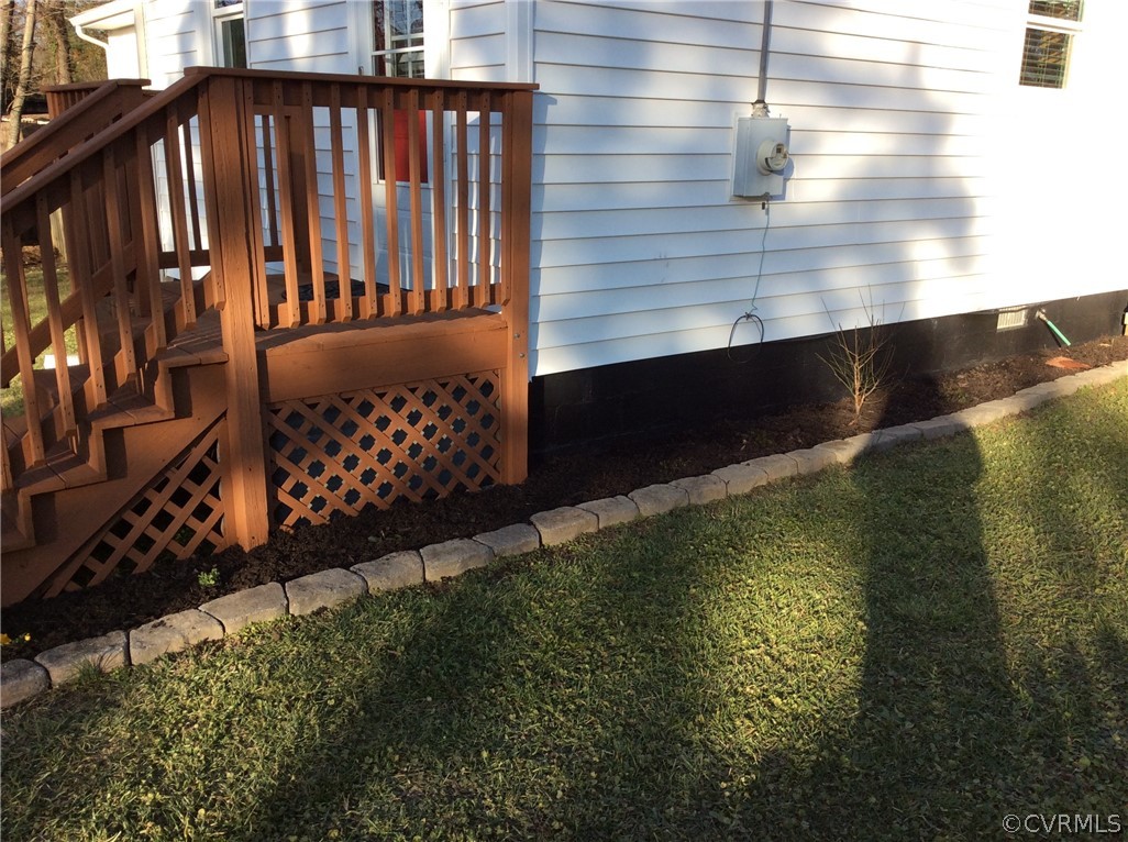 700 Courthouse Road North Chesterfield, VA 23236 - Photo 40 of 47 a view of wooden deck