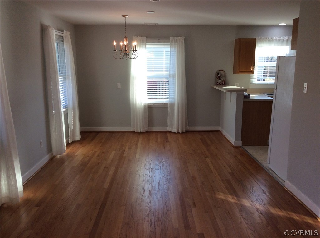 700 Courthouse Road North Chesterfield, VA 23236 - Photo 10 of 47 wooden floor in an empty room with a window