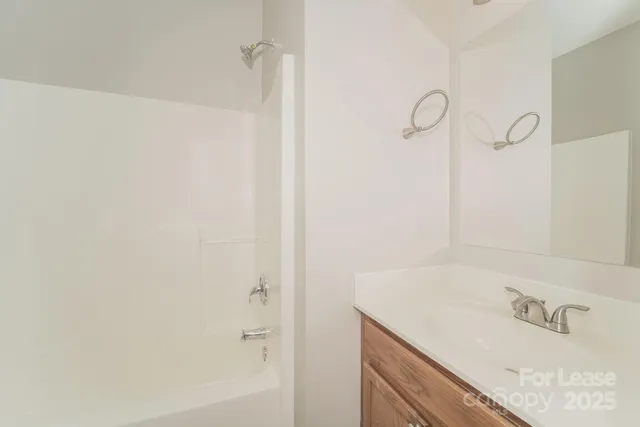 a bathroom with a sink and a bathtub
