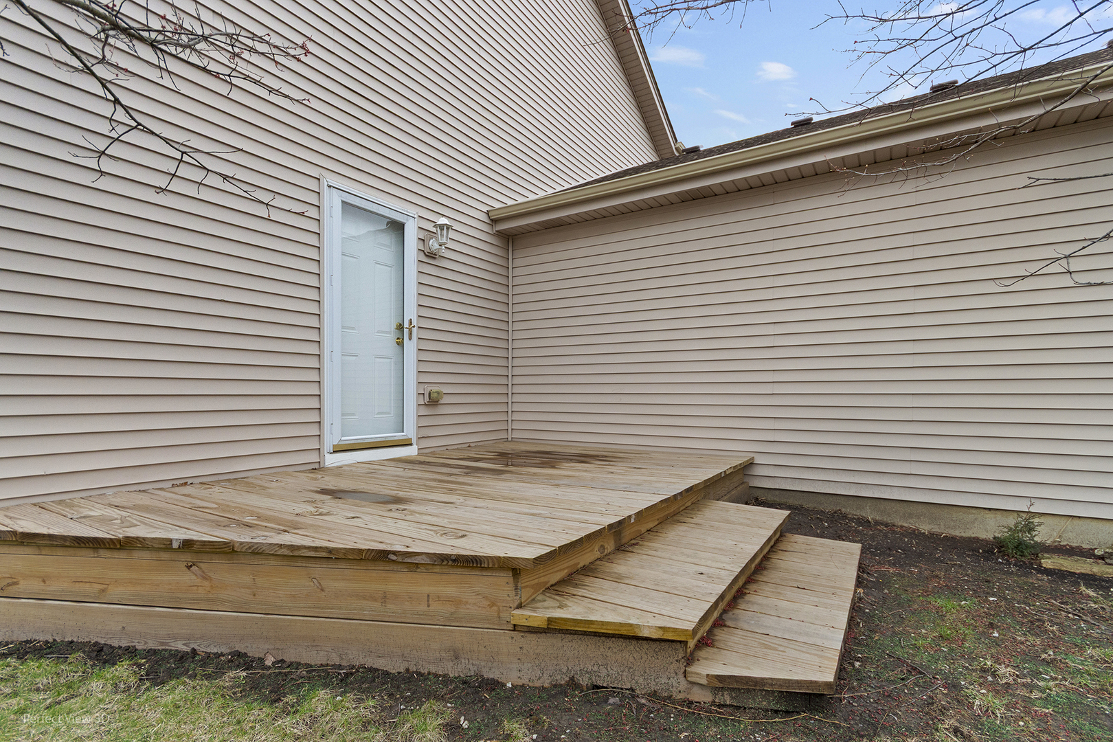 4709 West Iris Lane Monee, IL 60449 - Photo 24 of 28 a view of wooden house and a large window