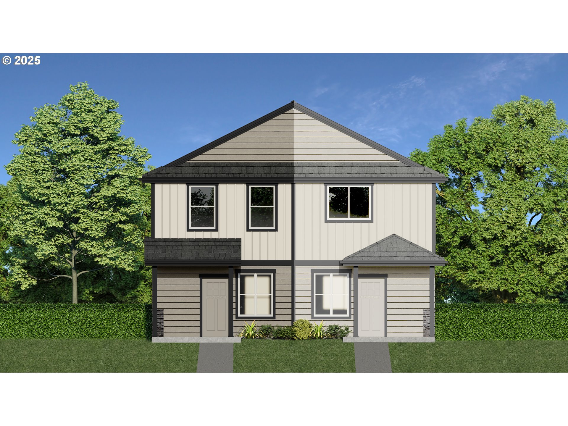 357 Southeast Kitzmiller Drive Dallas, OR 97338 - Photo 2 of 8 a black and white photo of a house