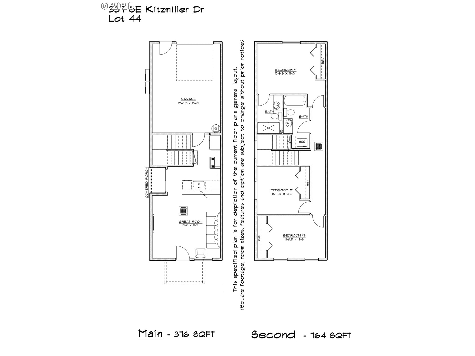 357 Southeast Kitzmiller Drive Dallas, OR 97338 - Photo 4 of 8 a picture of a floor plan