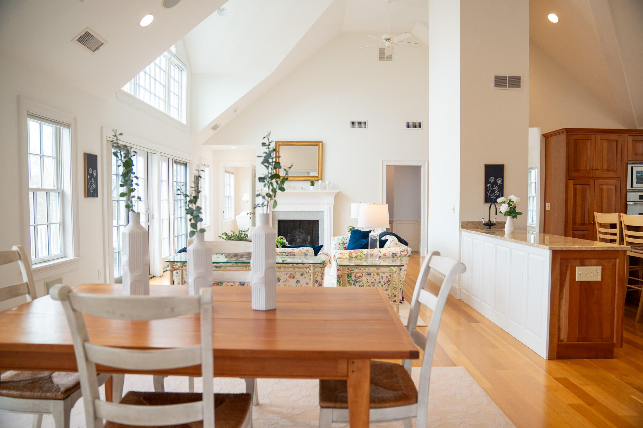 48 South Chatham Road Harwich, MA 02645 - Photo 14 of 54 a view of a dining room with furniture and wooden floor