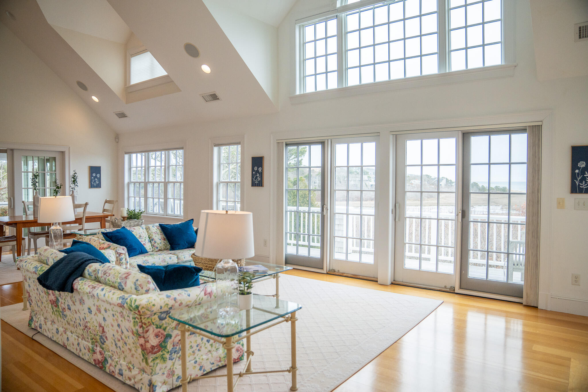 48 South Chatham Road Harwich, MA 02645 - Photo 10 of 54 a living room with furniture and a large window