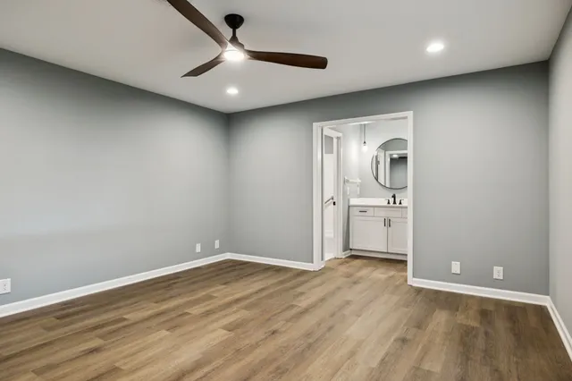wooden floor in an empty room