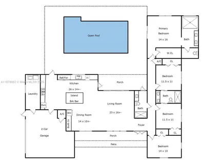 $1,549,500 | 8605 Southwest 162nd Street, Palmetto Bay, FL 33157