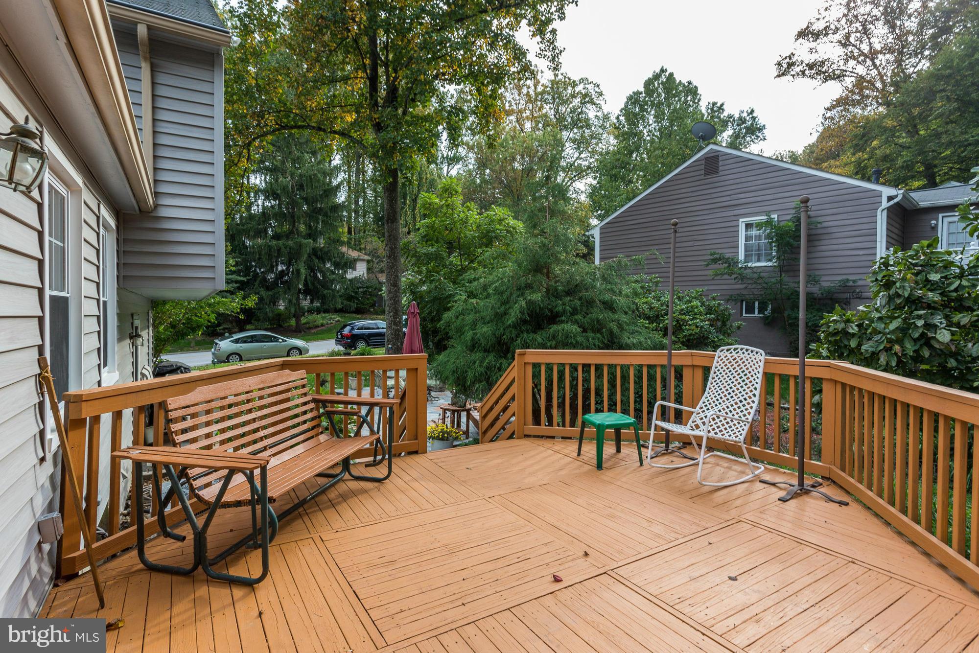 5206 Eliots Oak Road Columbia, MD 21044 - Photo 24 of 30 Expansive Deck