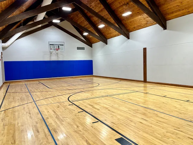 a view of parking garage