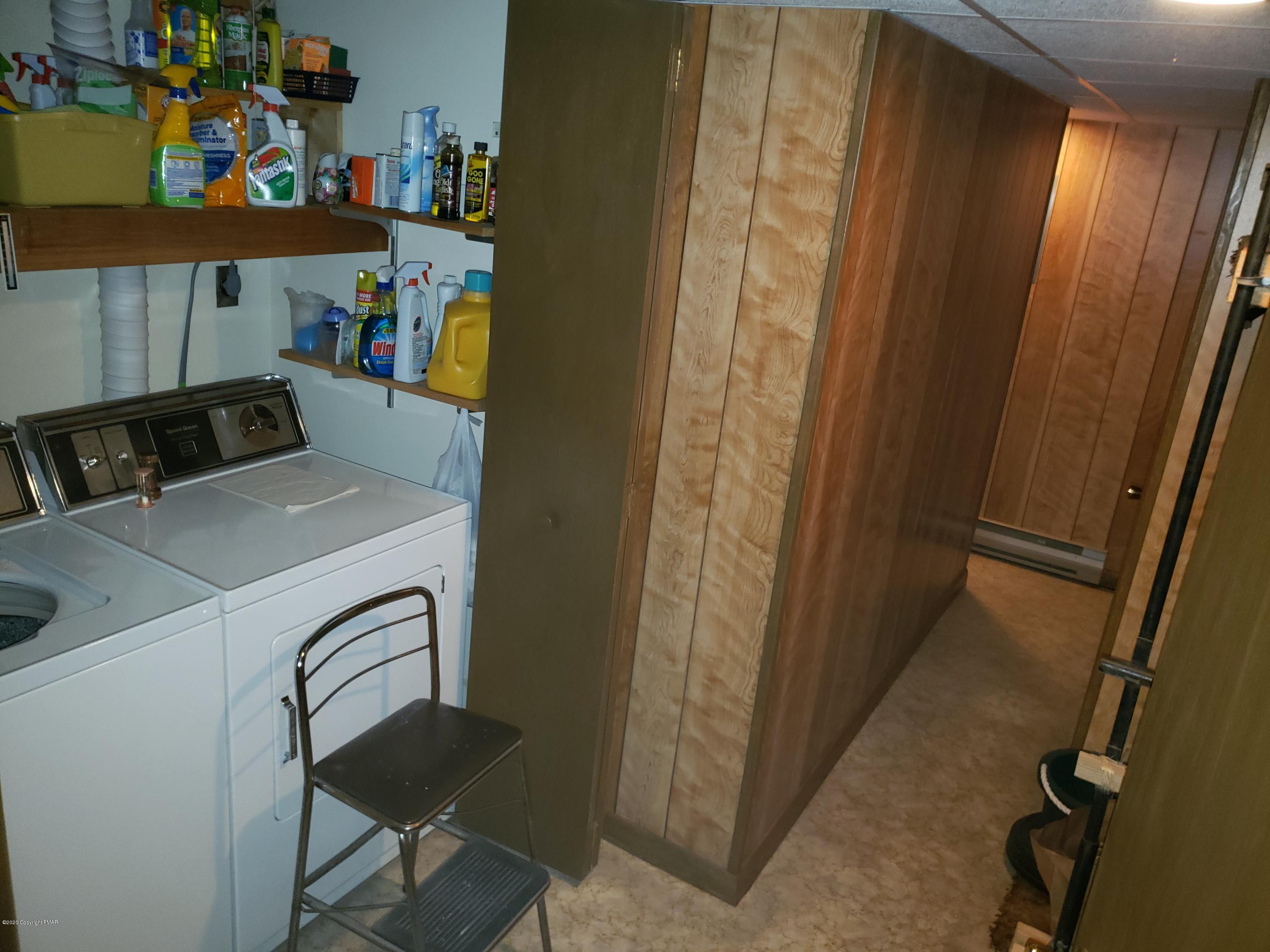 1437 Clover Road Long Pond, PA 18334 - Photo 24 of 38 a utility room with dryer and washer