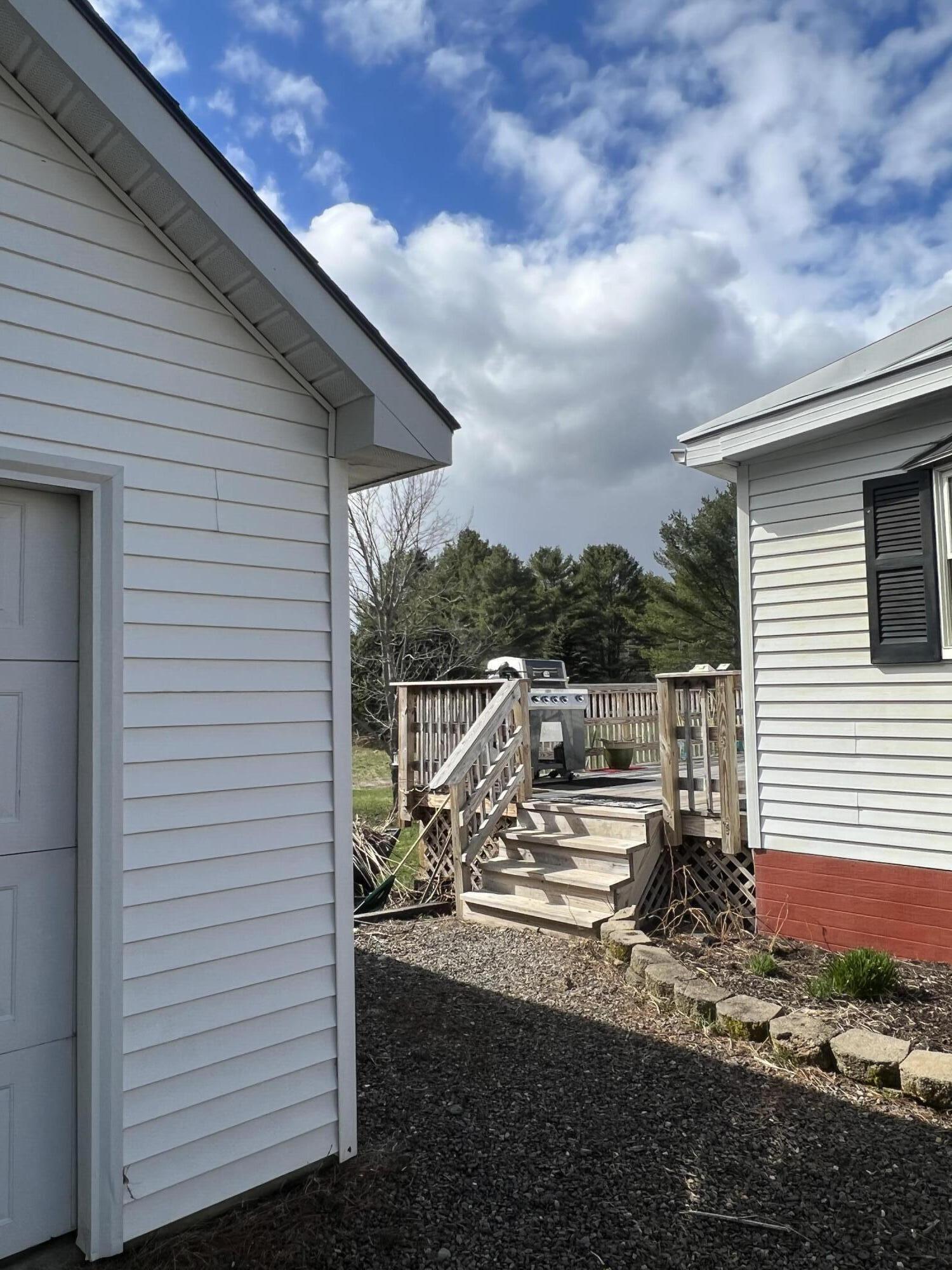 355 Brewer Lake Road Orrington, ME 04474 - Photo 6 of 43 Back Deck Entrance