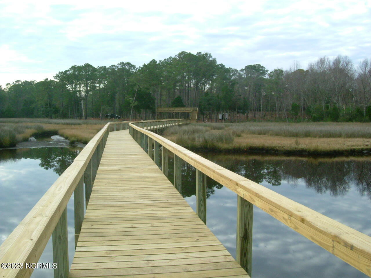 460 Vfw Road Cedar Point, NC 28584 - Photo 14 of 32 Walkway Looking back to Gazebo