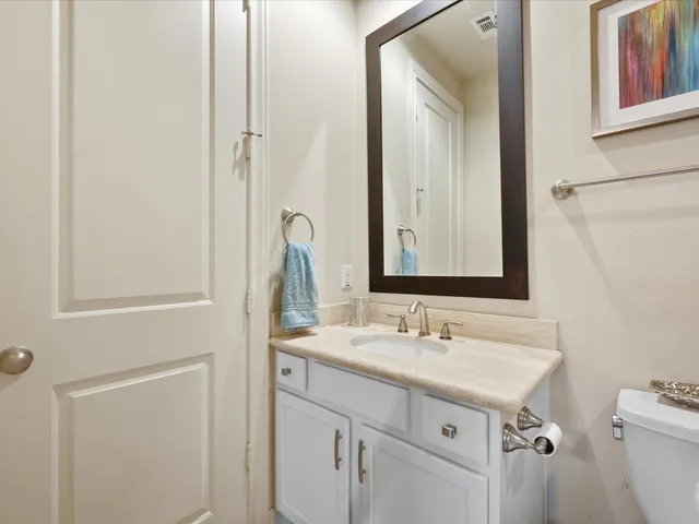 a bathroom with a tub