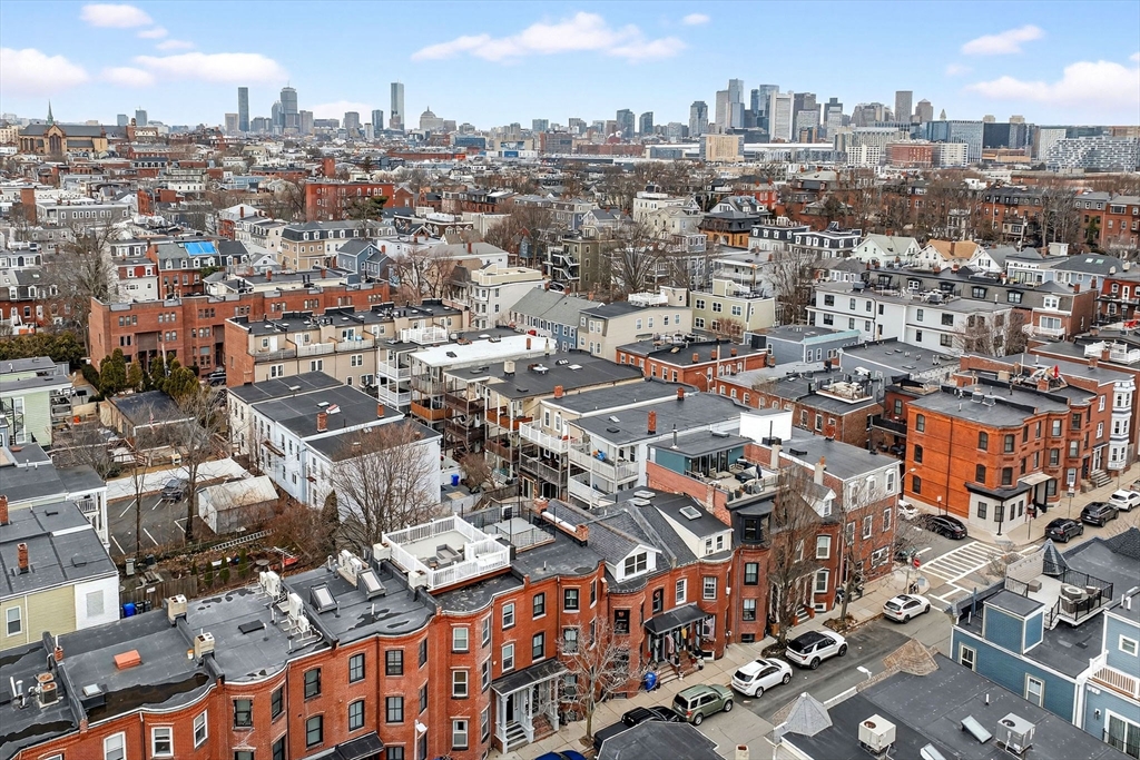 137 N Street, Unit 3 Boston, MA 02127 - Photo 25 of 28 an aerial view of a city with lots of residential buildings