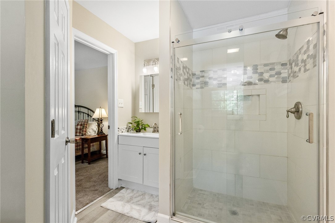 6286 McClellan Road Mechanicsville, VA 23111 - Photo 20 of 29 a bathroom with a shower